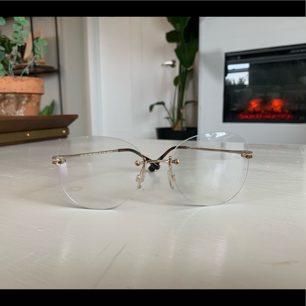 Clear Round Non Prescription Glasses